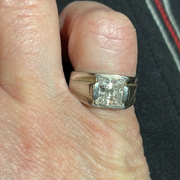 Young Men’s Vintage 1950s Sterling Silver Pinky Ring - Picture 1 of 6